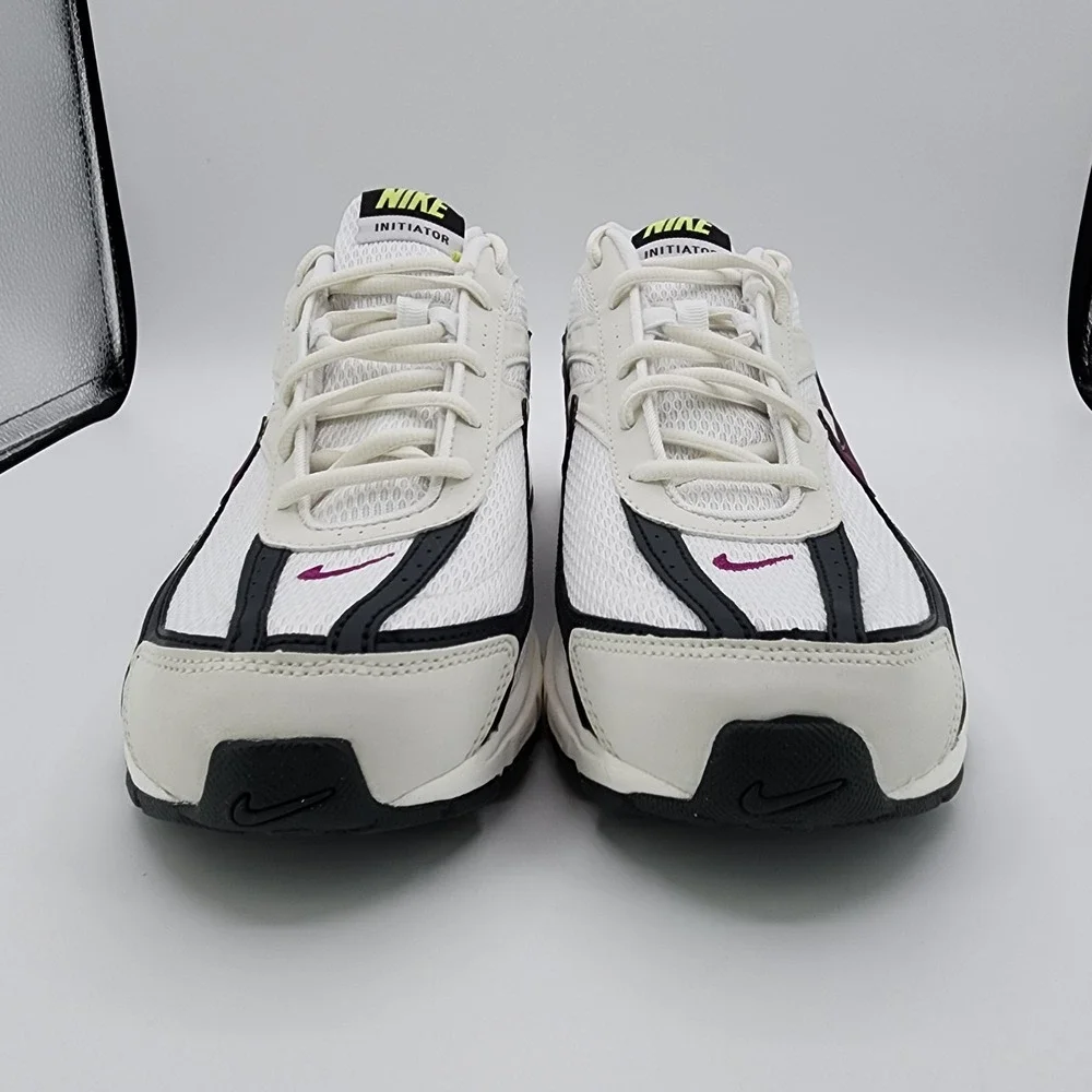 Nike Initiator Running Shoes Mens Size 11 White Pale Ivory Off Noir Sneaker‎ NEW
